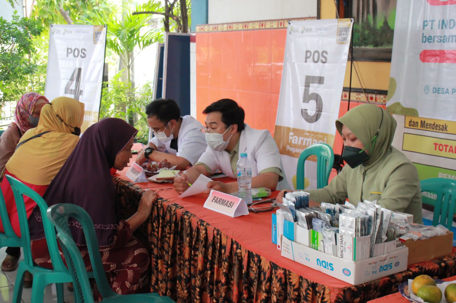 CSR Pabrik Komponen Otomotif PT Indospring Sentuh 4 Sektor Dasar