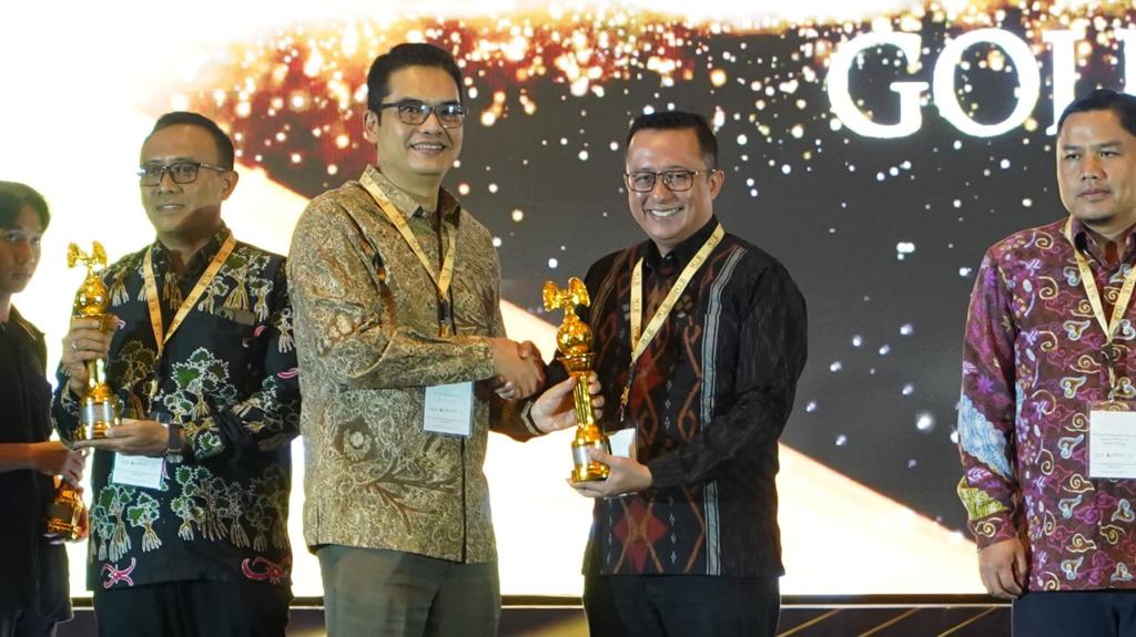 Bank Jatim Berhasil Raih Gold Rank ASRRAT 2023