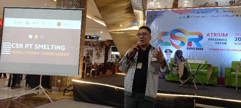 CSR Smelting Salah Satunya Diarahkan Untuk Eliminasi Kasus TB di Gresik