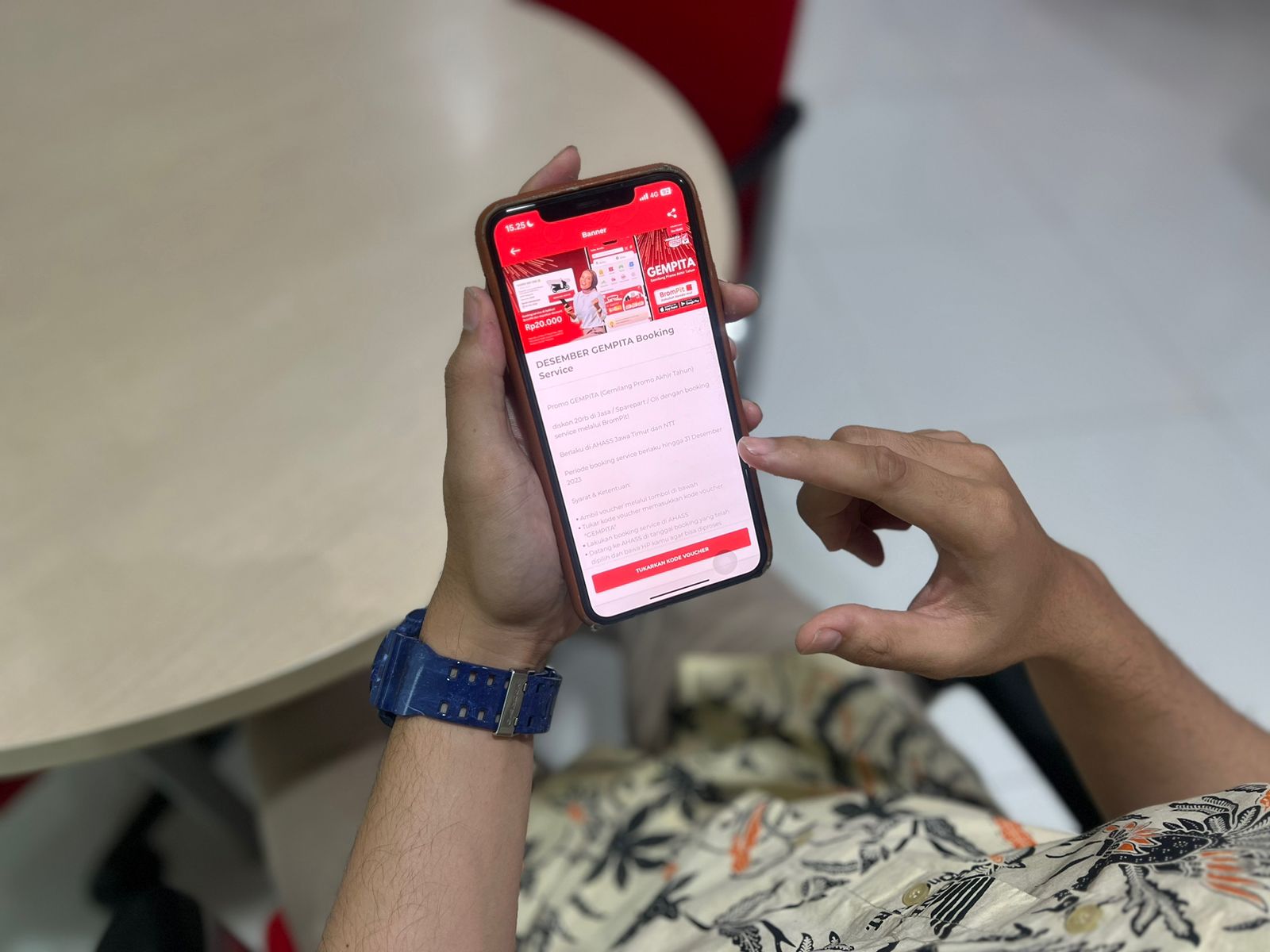 Booking Service Solusi Nyaman Perawatan Motor di AHASS