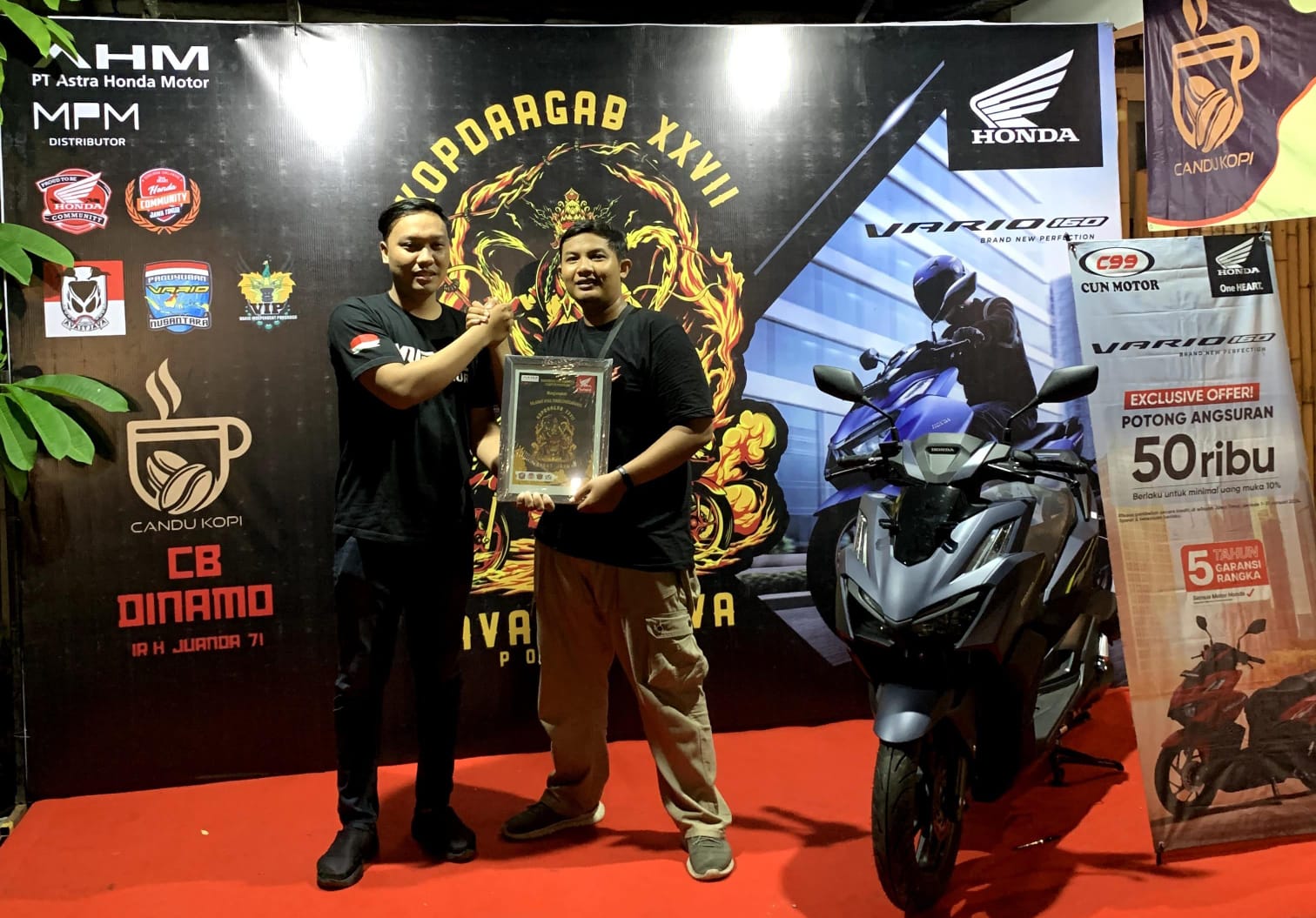 Kopdargab XXVII Avast Java Di Ponorogo Puluhan Komunitas Vario Hadir Dan Diskusi Untuk Kemajuan