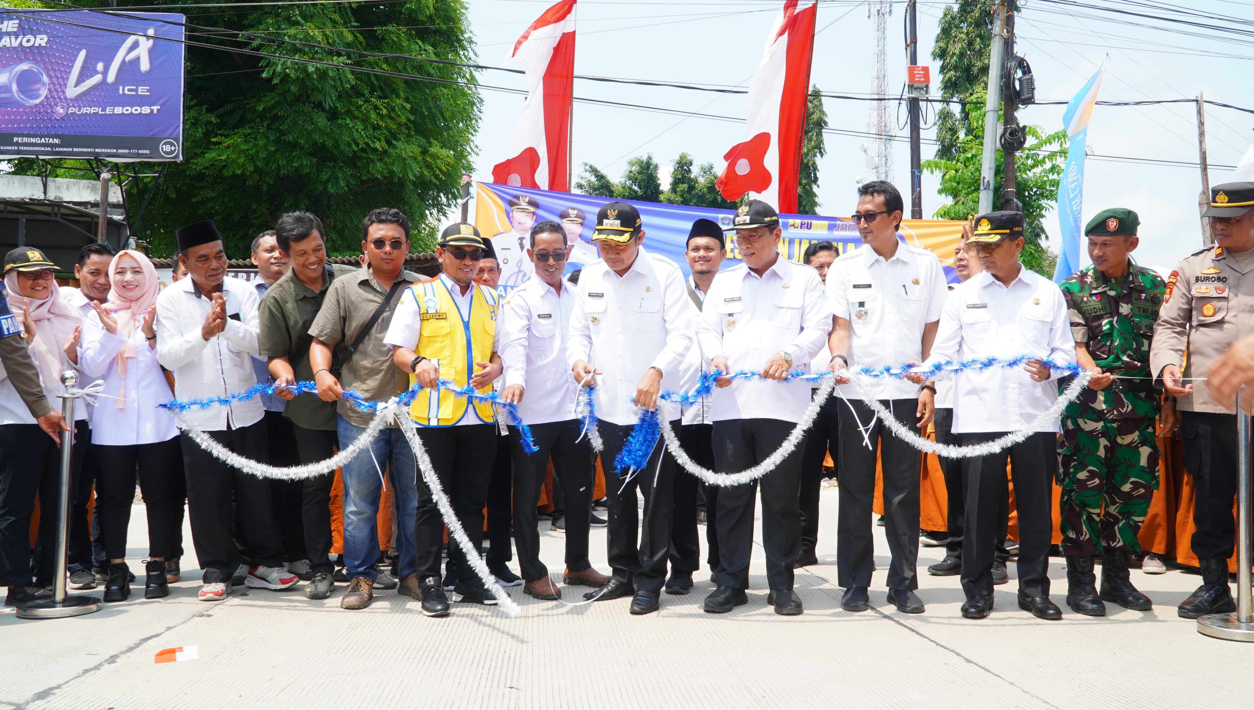 Pembangunan Jamula Terus Berlanjut, Ini Ruas yang Baru Diresmikan Pak Yes