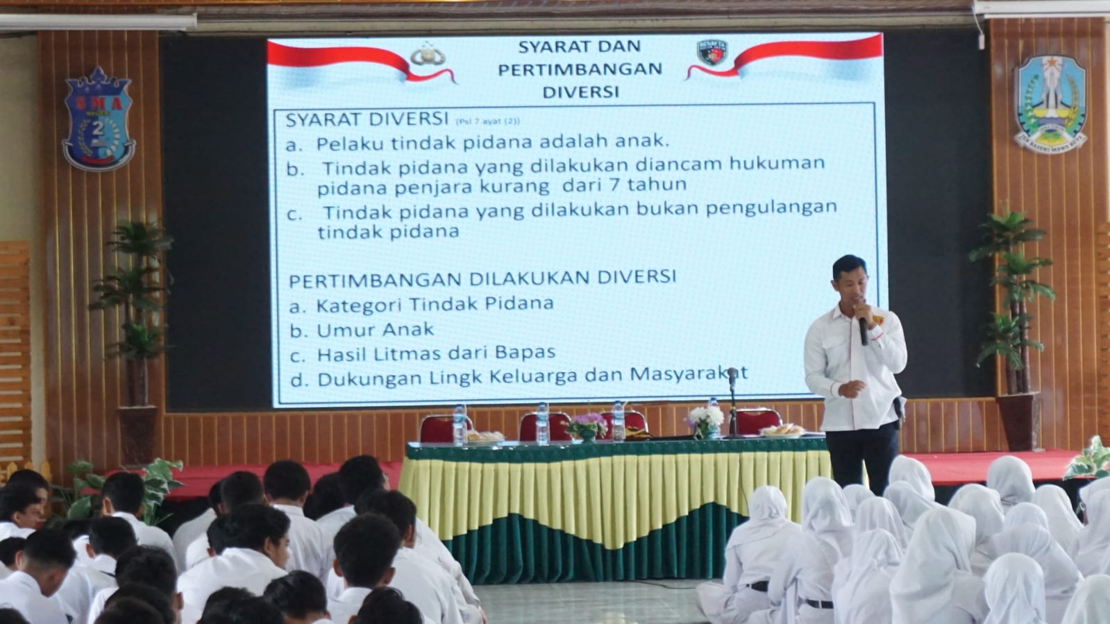 Cegah Bullying, Polres Bojonegoro Beri Pembinaan dan penyuluhan di Sekolah