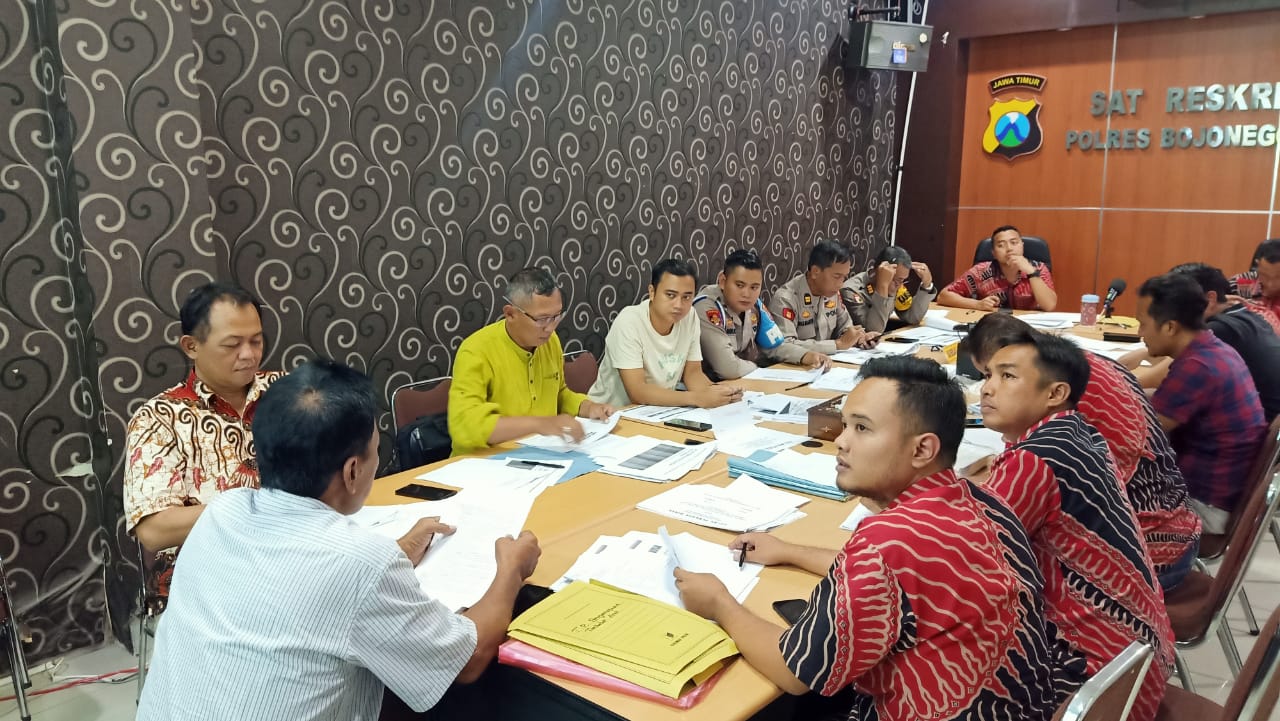 Satreskrim Polres Bojonegoro Lakukan Upaya Restorative Justice Kasus Penganiayaan