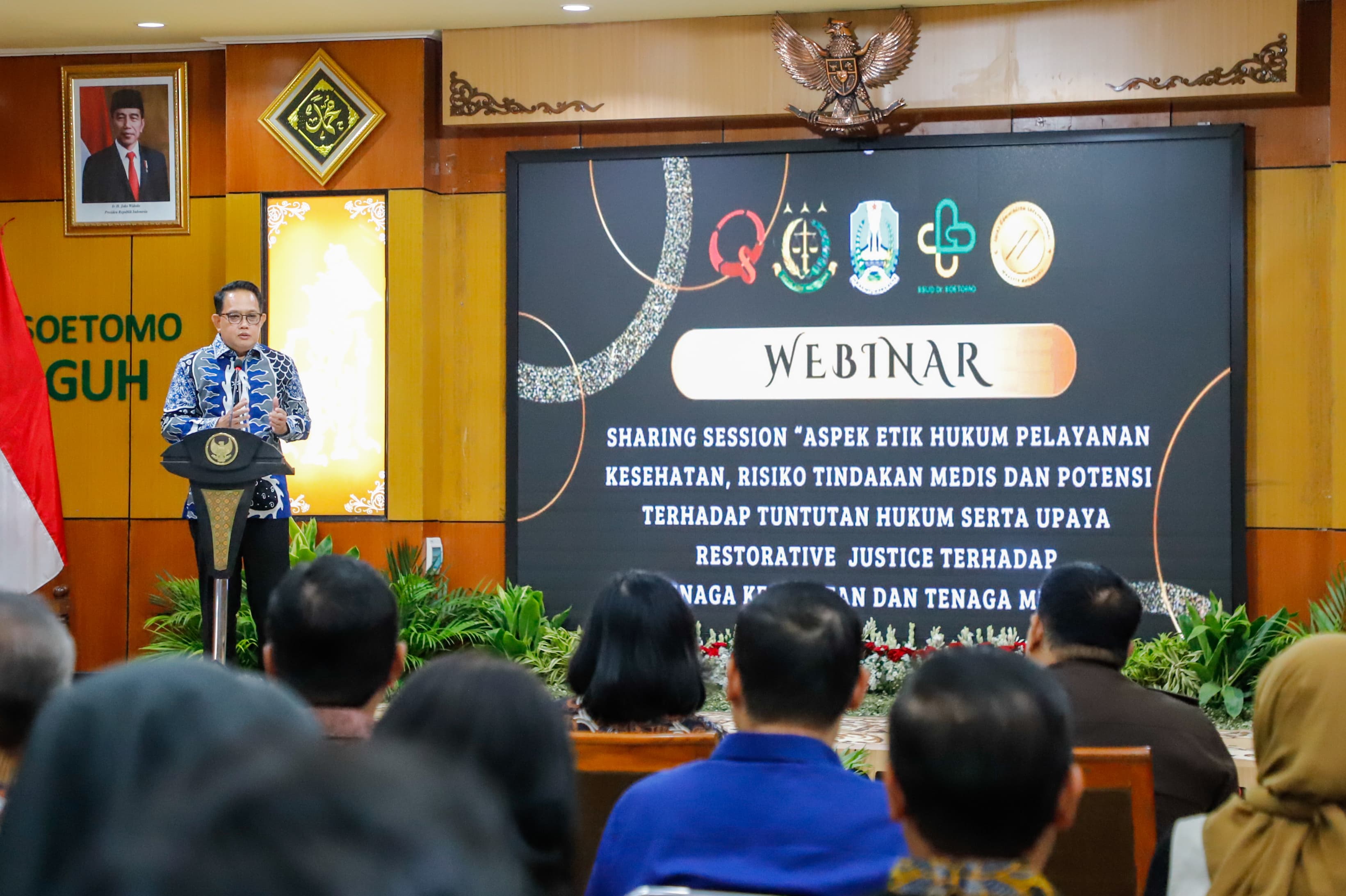 Hadiri Sharing Session di RSUD Dr. Soetomo, Pj. Gubernur Adhy Pesankan Pelayanan Berkualitas dan Sinergitas