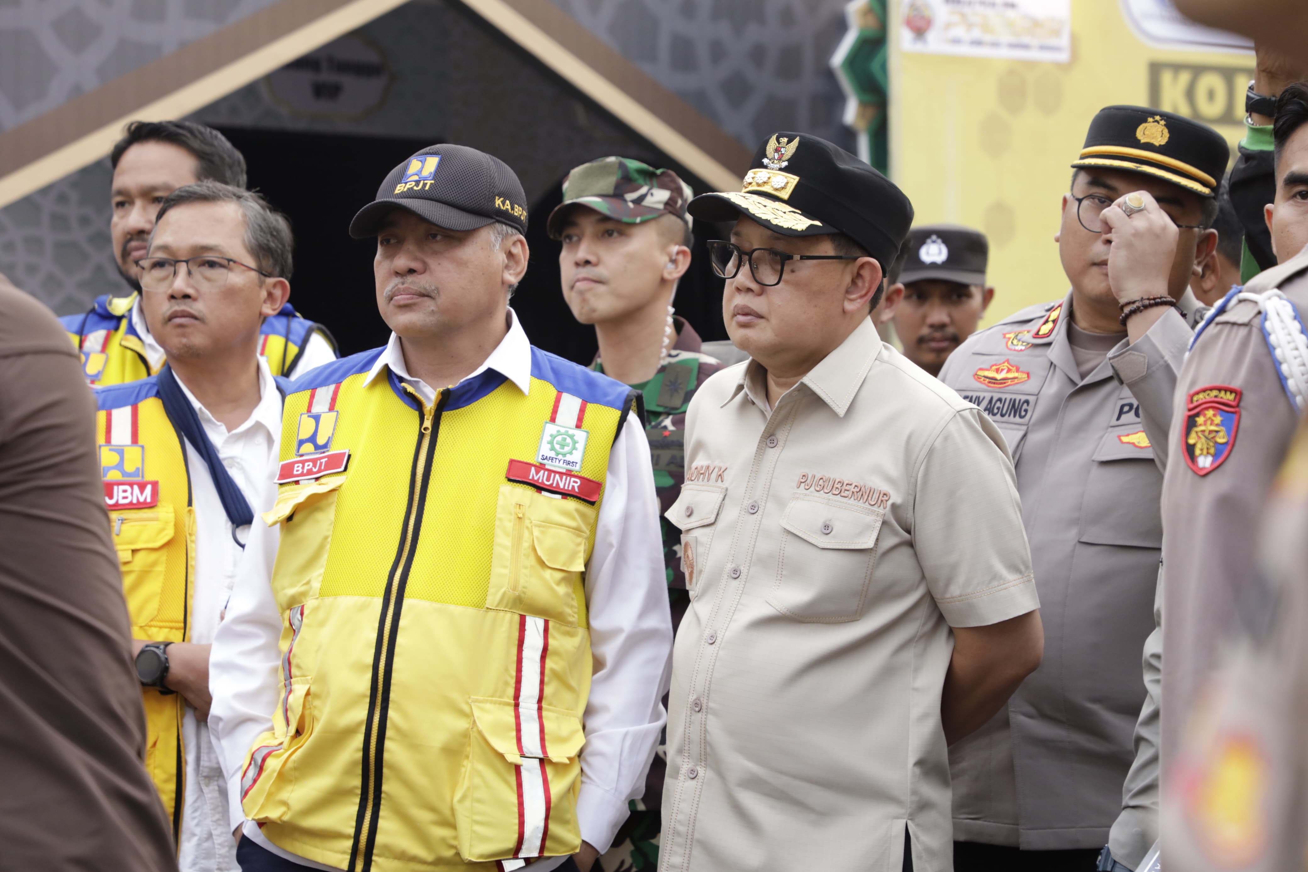 Tinjau Kesiapan Mudik Lebaran di Terminal Purabaya Bersama Kapolri, Panglima TNI dan Menhub, Pj. Gubernur Adhy Pastikan Semuanya Siap