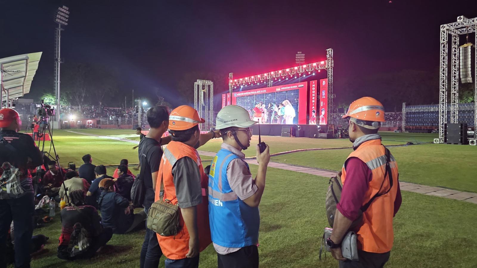 PLN Siap Jaga Keandalan Listrik Nobar Timnas U-23 di Stadion Gelora 10 November