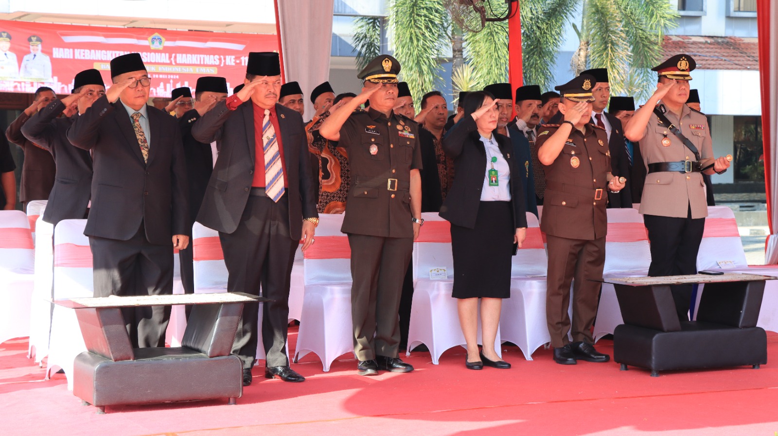 Kapolres Gresik Hadiri Upacara Peringatan Hari Kebangkitan Nasional ke-116