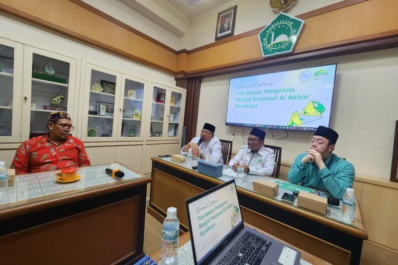 Masjid Al-Akbar Surabaya Studi Tiru Manajemen ZIS di Sabilillah Malang