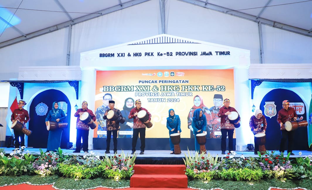 Tutup Puncak Peringatan BBGRM XXI dan HKG-PKK ke-52, Pj. Gubernur Adhy Ajak Integrasikan ‘IKI’ Dalam Semangat Gotong Royong