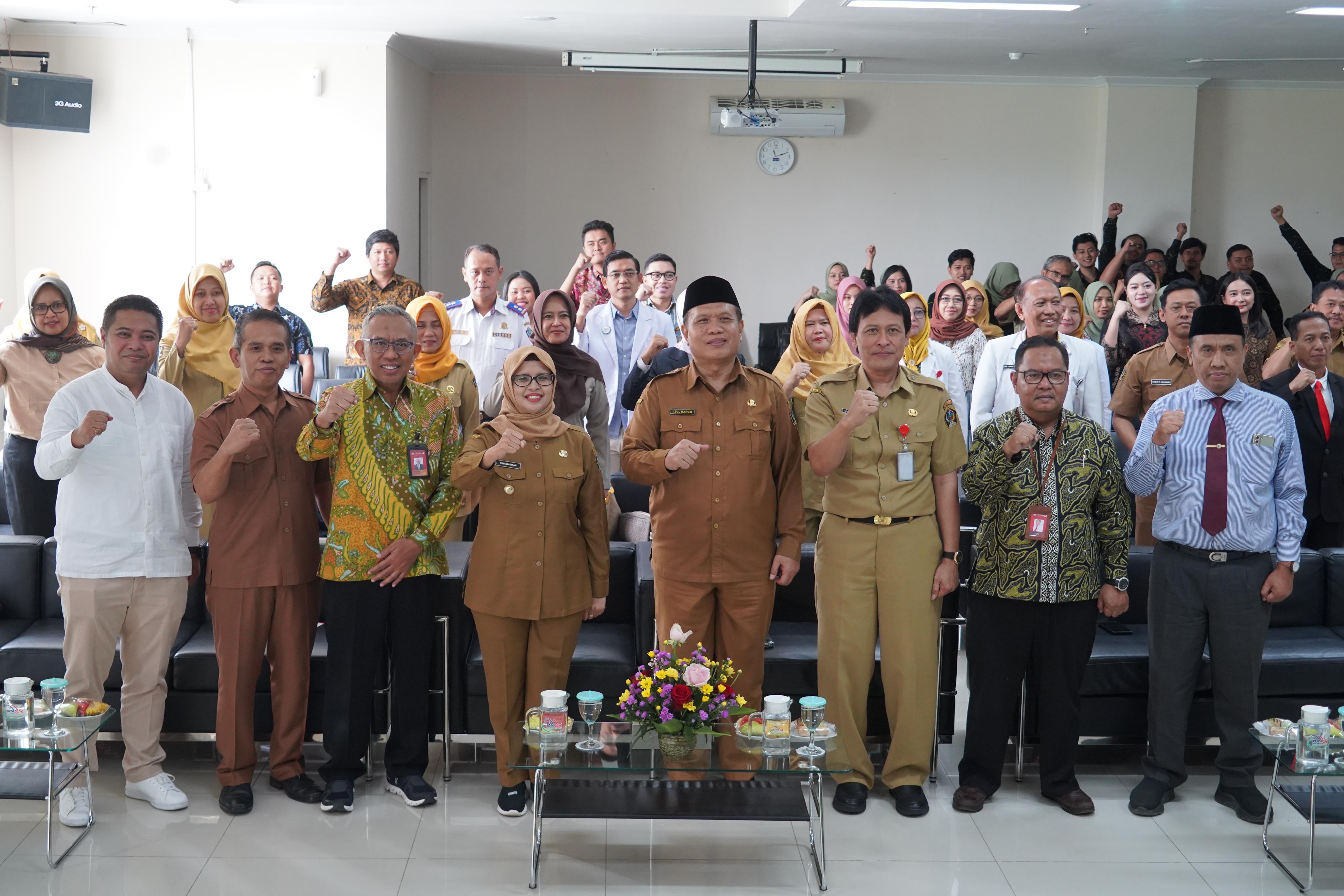 Pertama di Jawa Timur, Bank Jatim Bersama RSUD Srengat Launching Aplikasi Bring Hardja