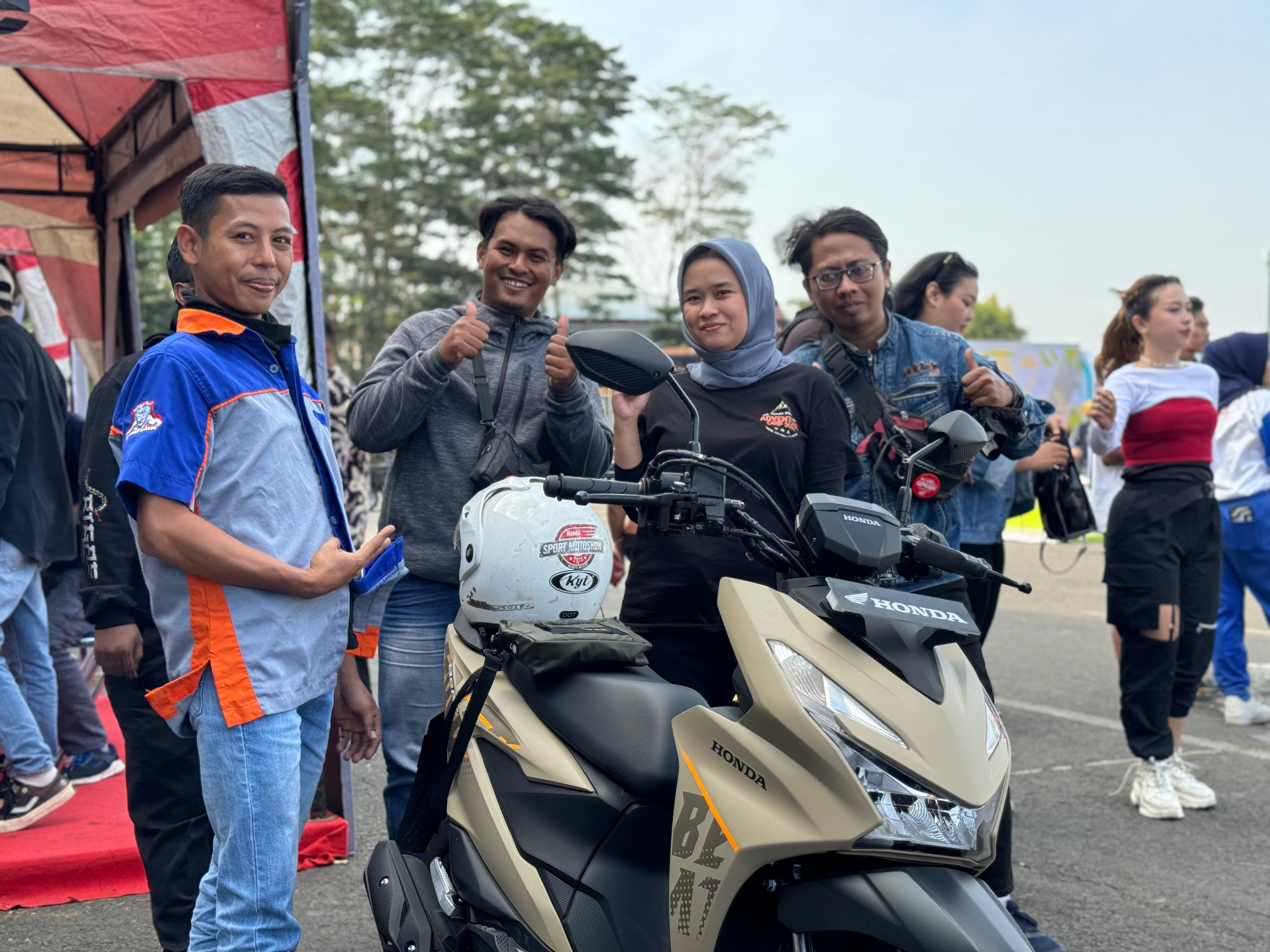 Kenalkan All New BeAT ke Komunitas Honda Malang, MPM Honda Jatim Gelar BeAT The Experience
