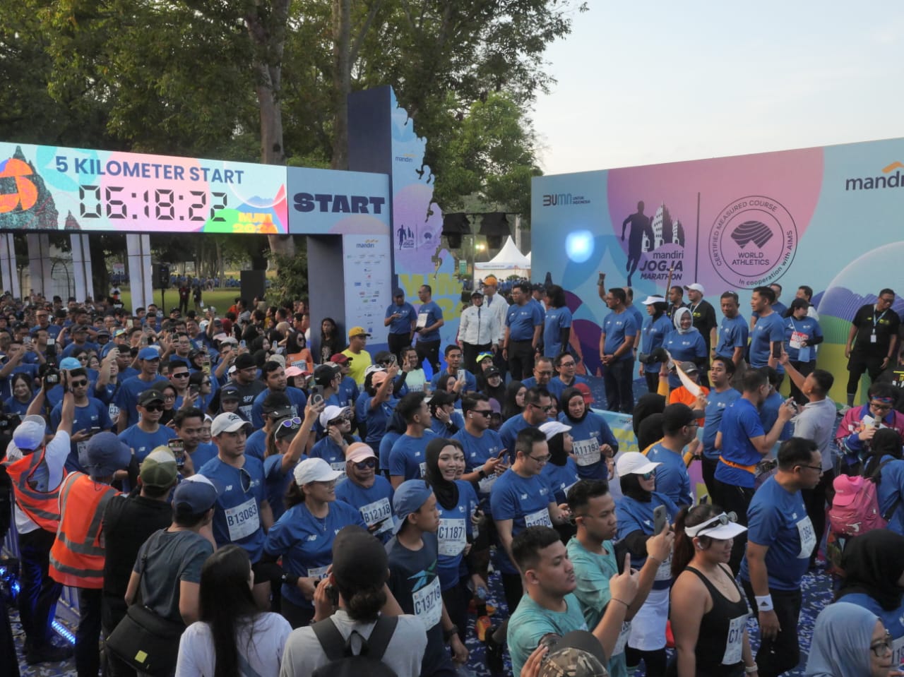 Marathon Impian ! Bank Mandiri Sukses Gelar MJM 2024 dengan Rute Eksotis