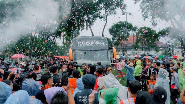 Laskar Angling Darma Siap Kawal Persibo Bojonegoro di Gelora Bung Tomo Surabaya 