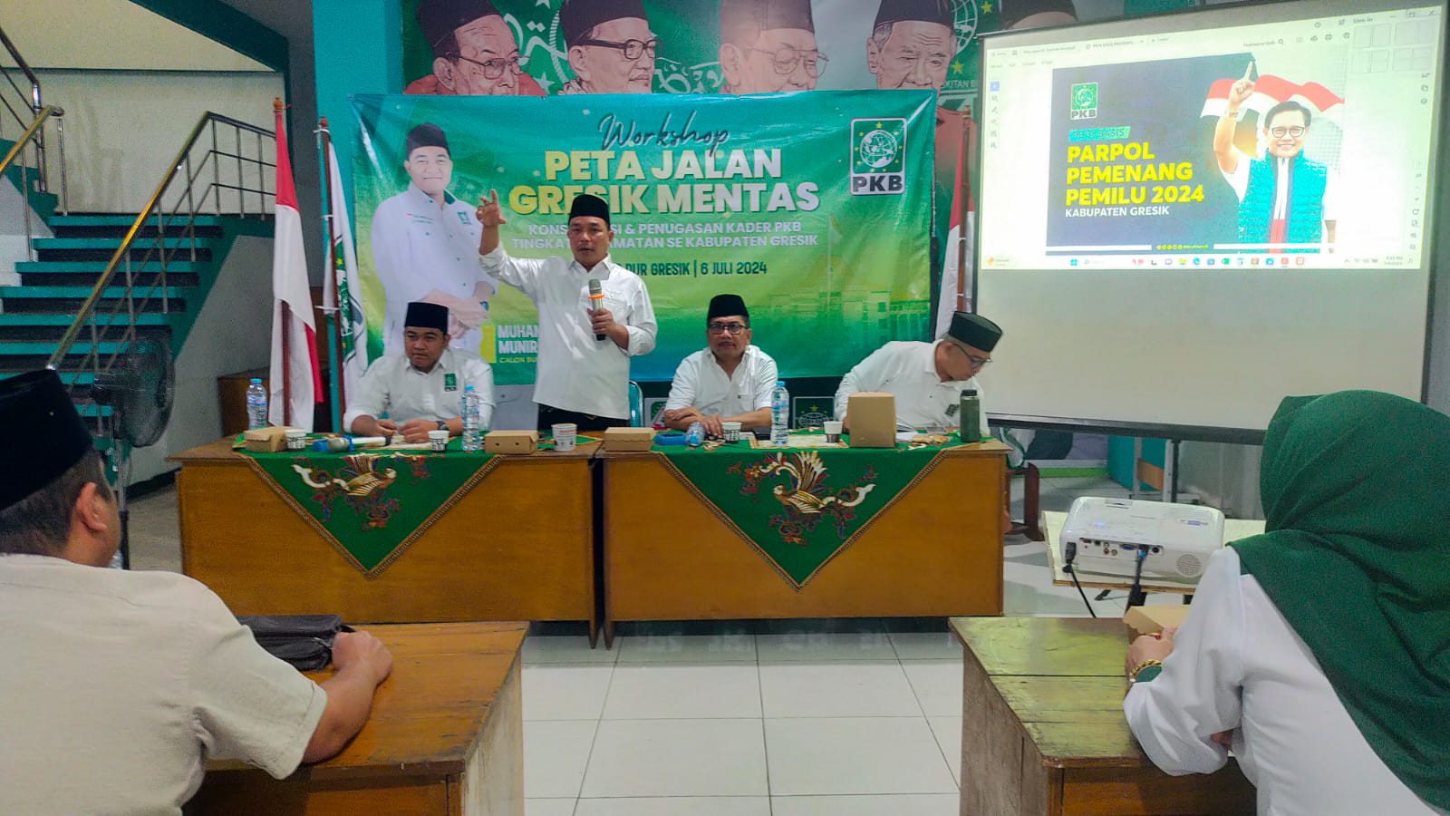 Mesin Partai dan Simpatisan PKB Gresik Dikonsolidir Menangkan Syahrul Munir Bupati Gresik 2024