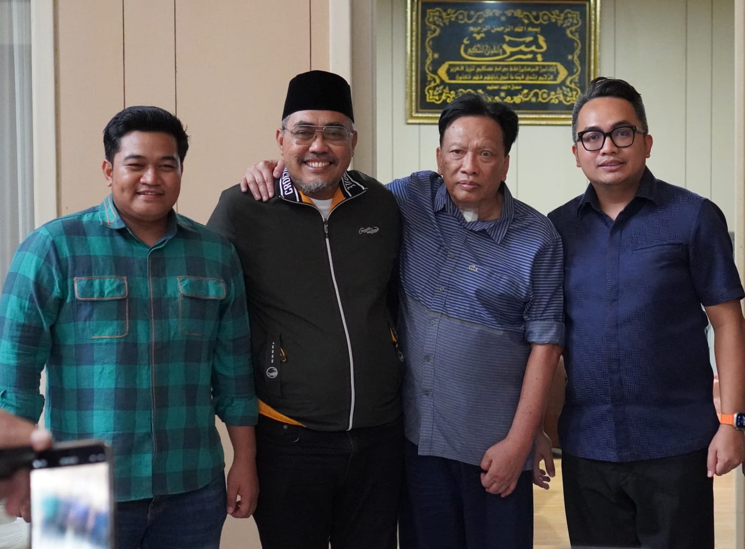 Mantan Bupati Gresik Sambari Halim Siap Support Syahrul Munir Terpilih Jadi Bupati Gresik
