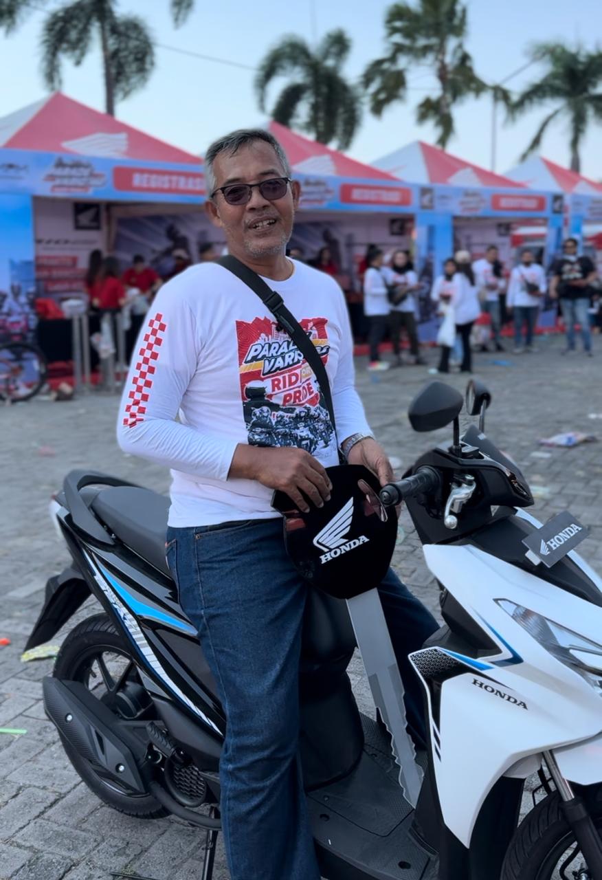 Tutup Rangkaian Parade Vario160, Diikuti Total 5.000 Pecinta Honda Vario