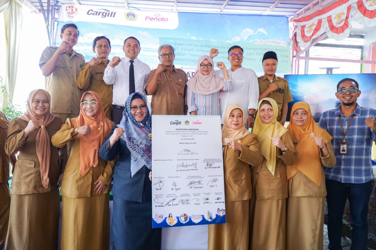 Cargill Indonesia Lakukan Pendampingan dan Pencegahan Stunting di Enam Desa di Kabupaten Gresik Tahun Ini