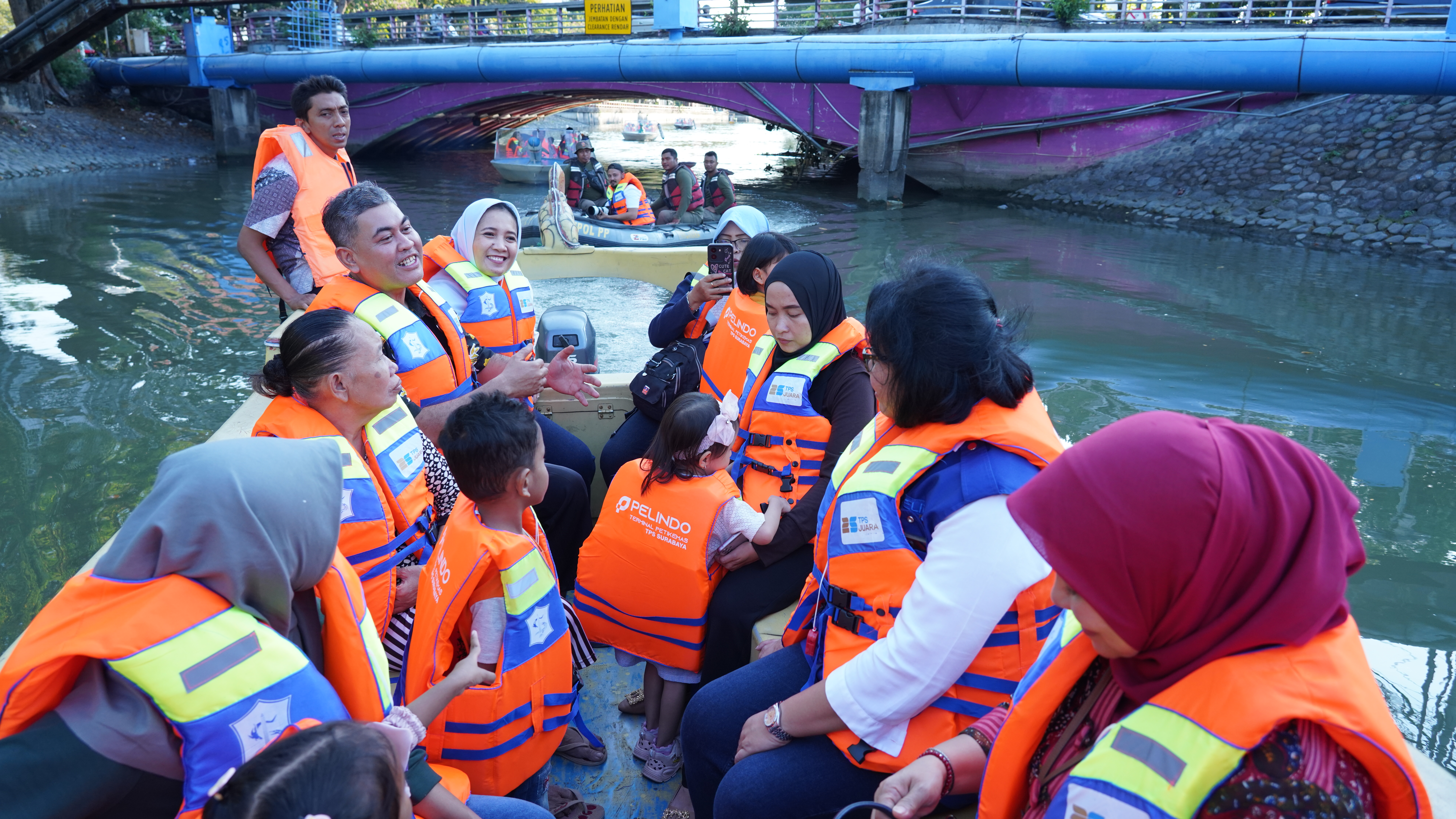 Penuhi Hak Anak, TPS Ajak Balita Berwisata Perahu