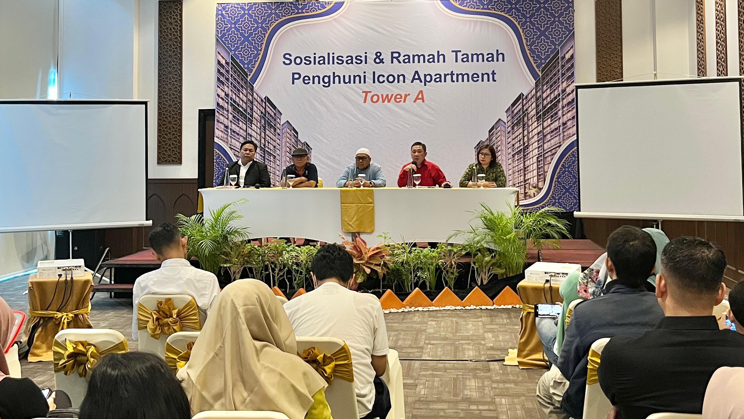 Manajemen Support Pemilik Unit Icon Apartemen Bentuk P3SRS yang Baru