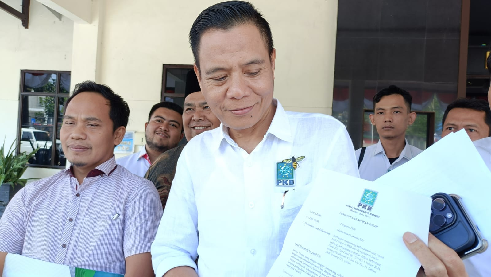 DPC PKB Jombang Laporkan Lukman Edy ke Polisi Buntut Pernyataan yang Dianggap Merugikan Partai