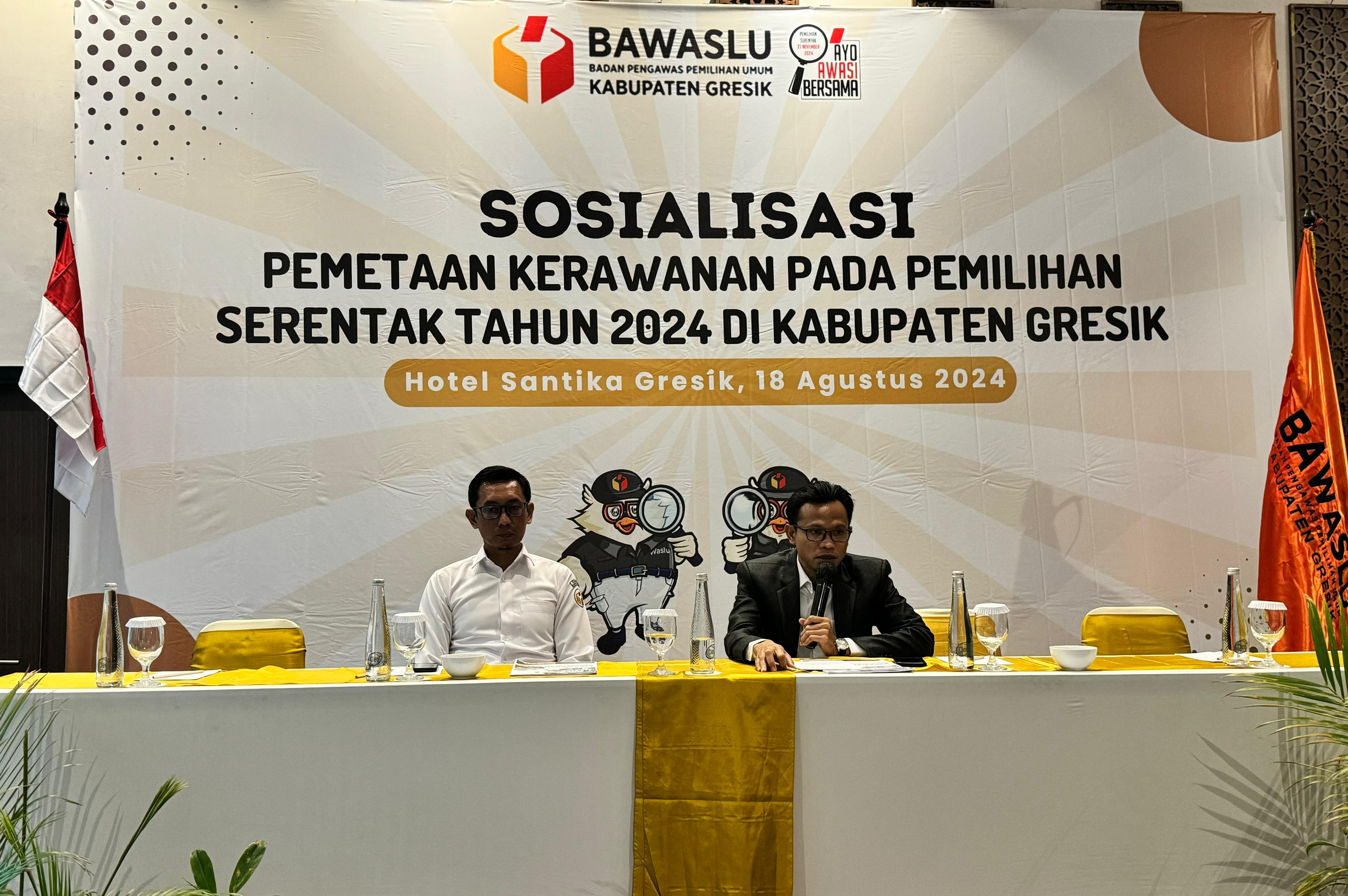 Netralitas ASN Masuk Potensi Kerawanan Pilkada 2024 di Kabupaten Gresik, Tapi Netralitas Penyelenggara dan Pengawas Tak Masuk