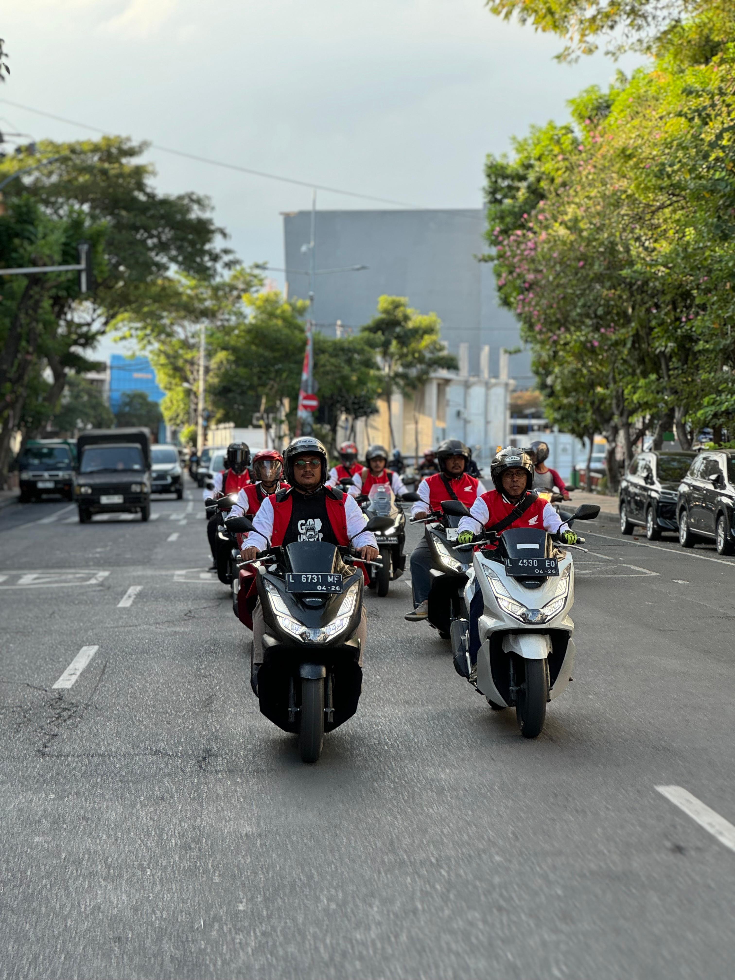 MPM Honda Jatim Gelar PCX Day untuk Ribuan Pecinta Honda PCX