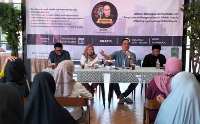 Ini Solusi Dokter Alif Antarkan UMKM Gresik Naik Kelas