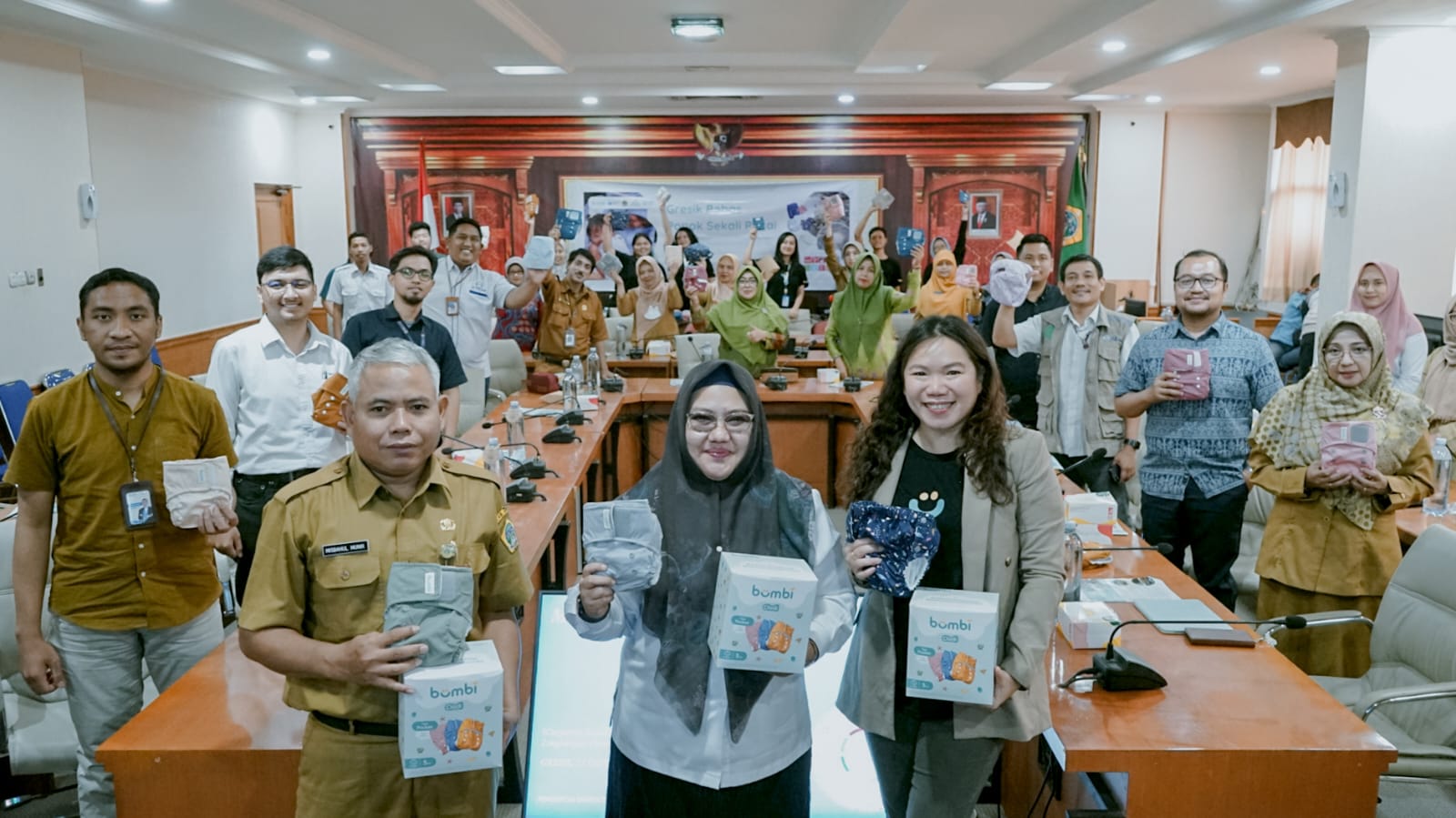 Common Seas Indonesia Gelar Kampanye Kurangi Popok Sekali Pakai di Kabupaten Gresik