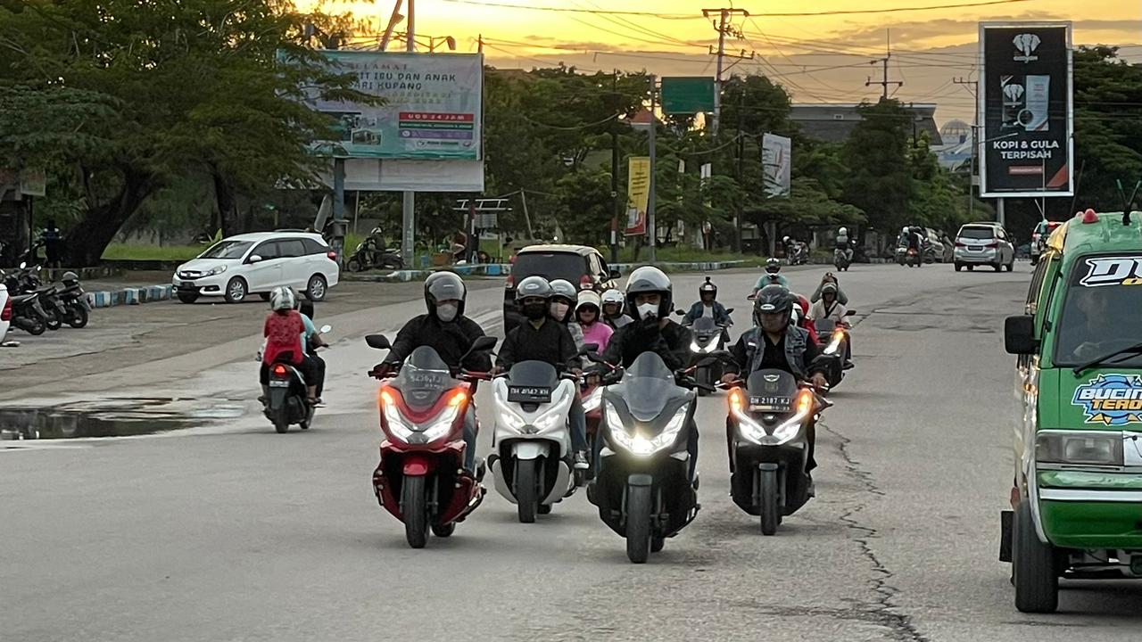 #Cari aman Gass to Honda Bikers Day 2024, Perhatikan Blind Spot saat Touring