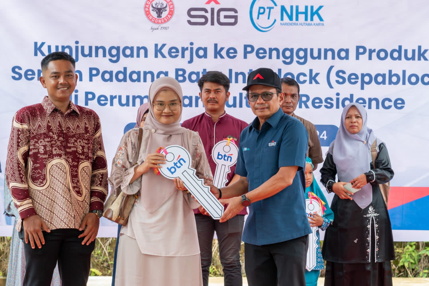 Transisi Menuju Ekonomi Hijau, SIG dan BTN Berkolaborasi Bangun Rumah Terjangkau dan Ramah Lingkungan