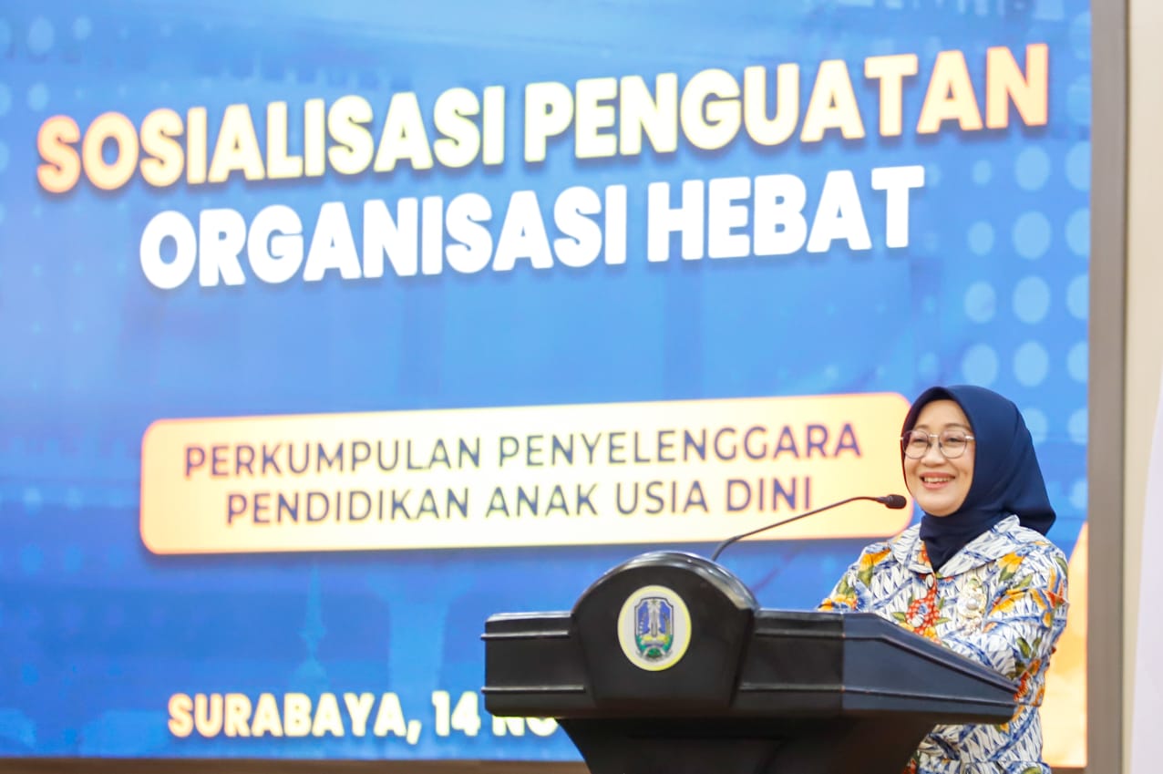 Ketua DPD PP-PAUD Jatim Buka Sosialisasi Penguatan Organisasi Hebat
