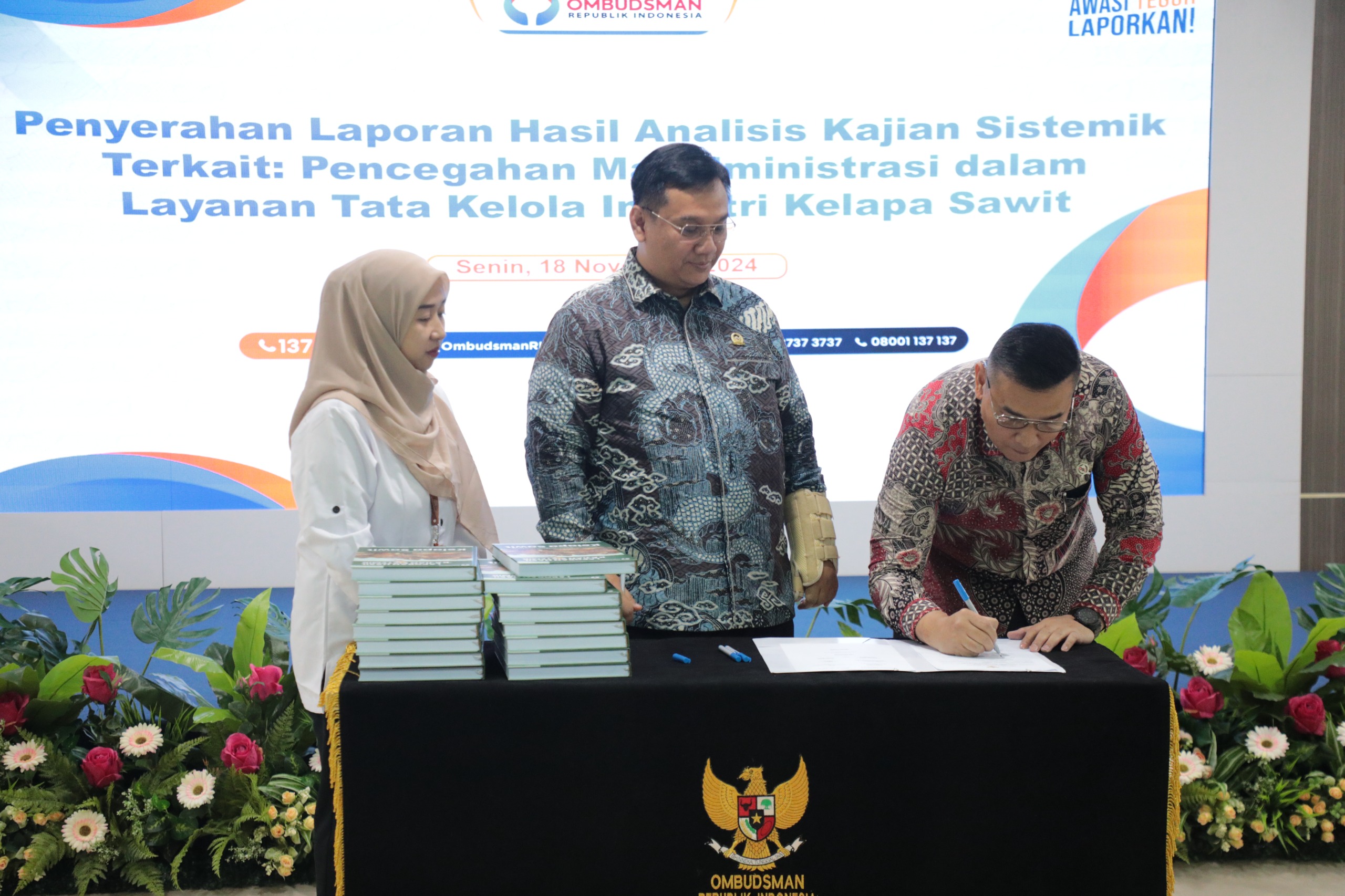 Terima Laporan Hasil Kajian Sistemik dari Ombudsman RI, Wamen Ossy: Tindaklanjuti dengan Semangat Sinergi dan Kolaborasi
