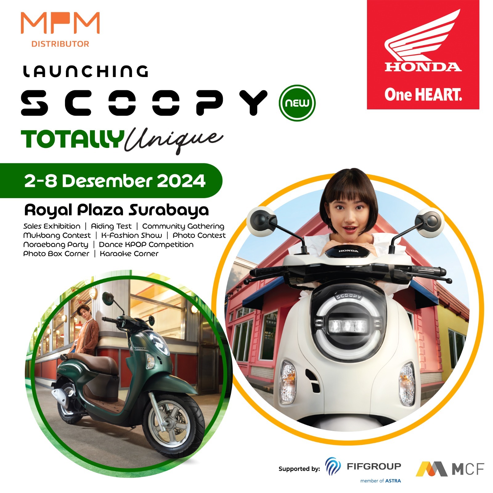 MPM Honda Jatim Gelar Regional Public Launching New Honda Scoopy: Nikmati Penawaran Spesial dan Sensasi Baru Berkendara