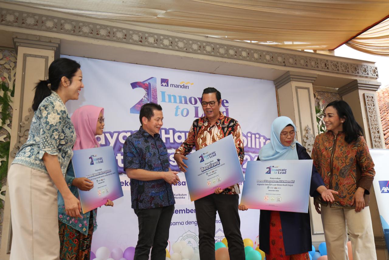 AXA Mandiri Sisihkan  Hasil Penjualan Asuransi Masa Depan Sejahtera Untuk Beasiswa Siswa Berkebutuhan Khusus