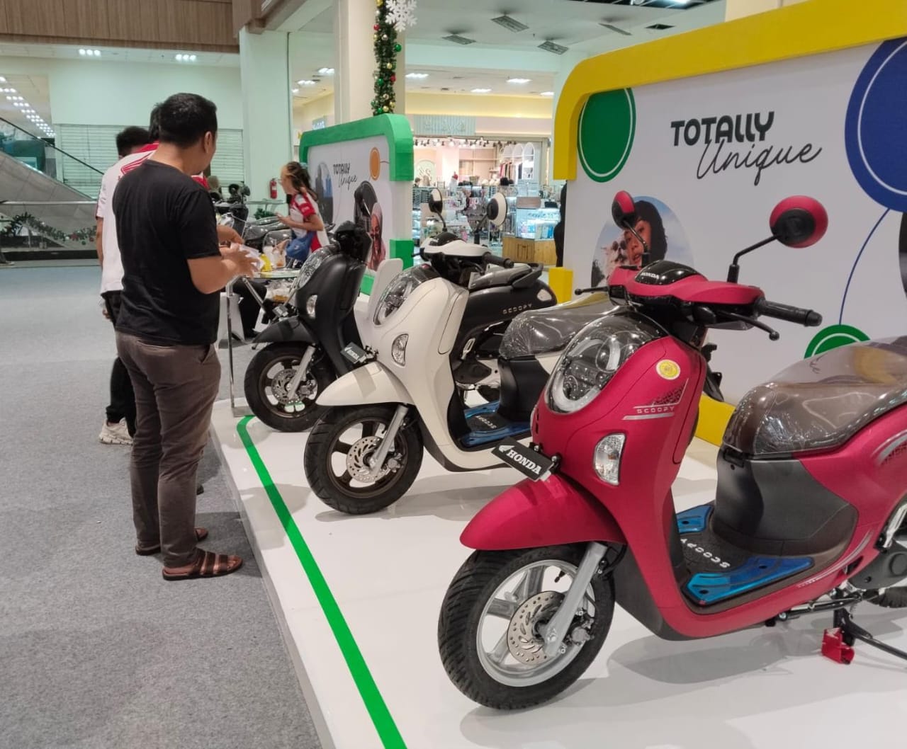 Keseruan Regional Public Launching New Honda Scoopy di Matos Malang