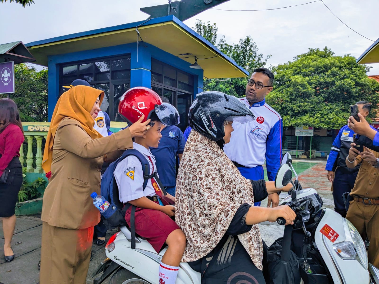 Bangun Kesadaran Berkendara sejak Dini Pentingnya #Cari Aman Berkendara, Bersinergi dengan Dishub Sidoarjo