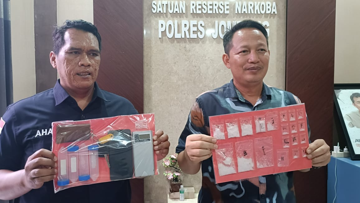 Residivis Narkoba Diringkus, Polres Jombang Ungkap Modus Ranjau Sabu di Tembok Masjid