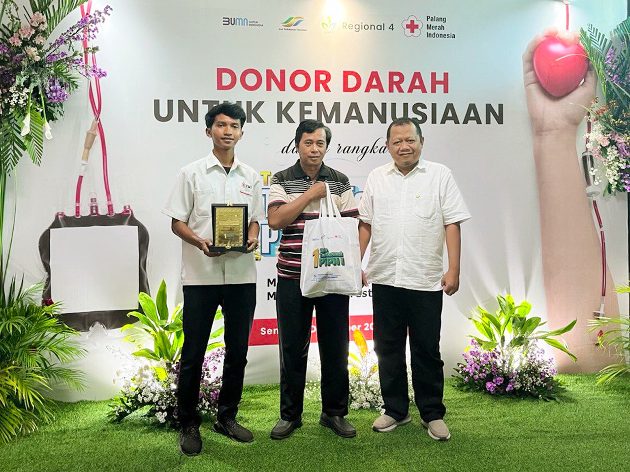 Gandeng PMI dalam Rangka Transformasi Satu Tahun, PTPN I Regional 4 Sumbang 150 Kantong Darah