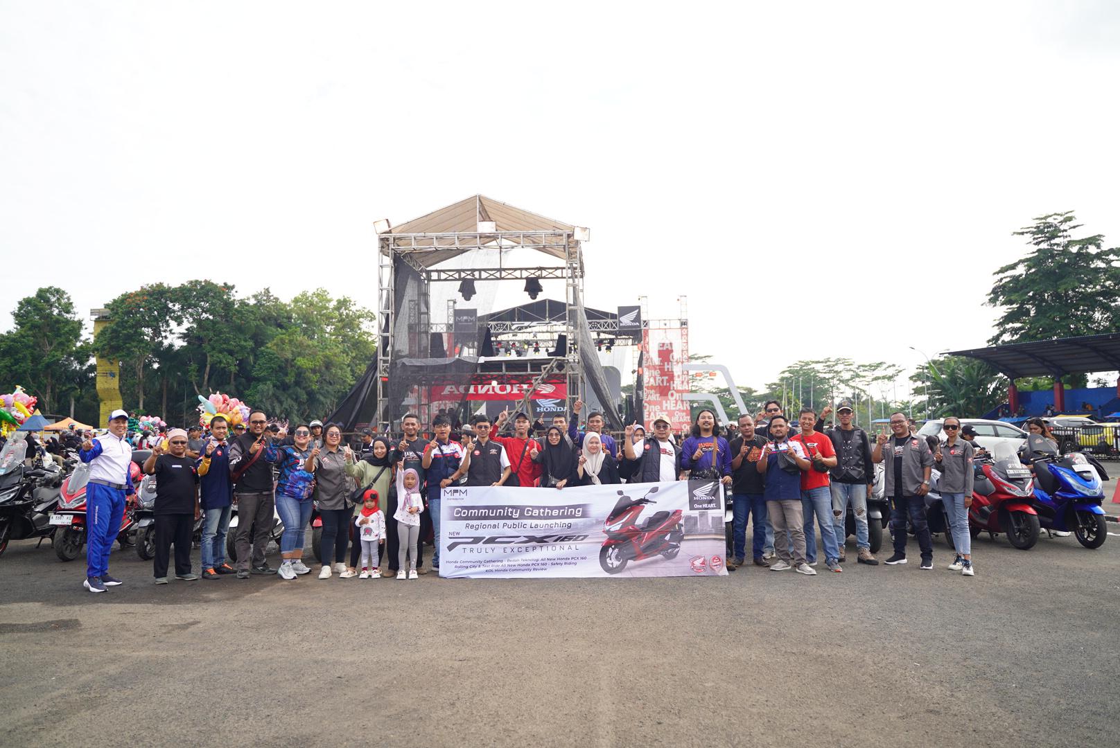 Keseruan Tiada Henti! Launching New Honda PCX160 Pecah di 2 Kota Malang dan Tulungagung