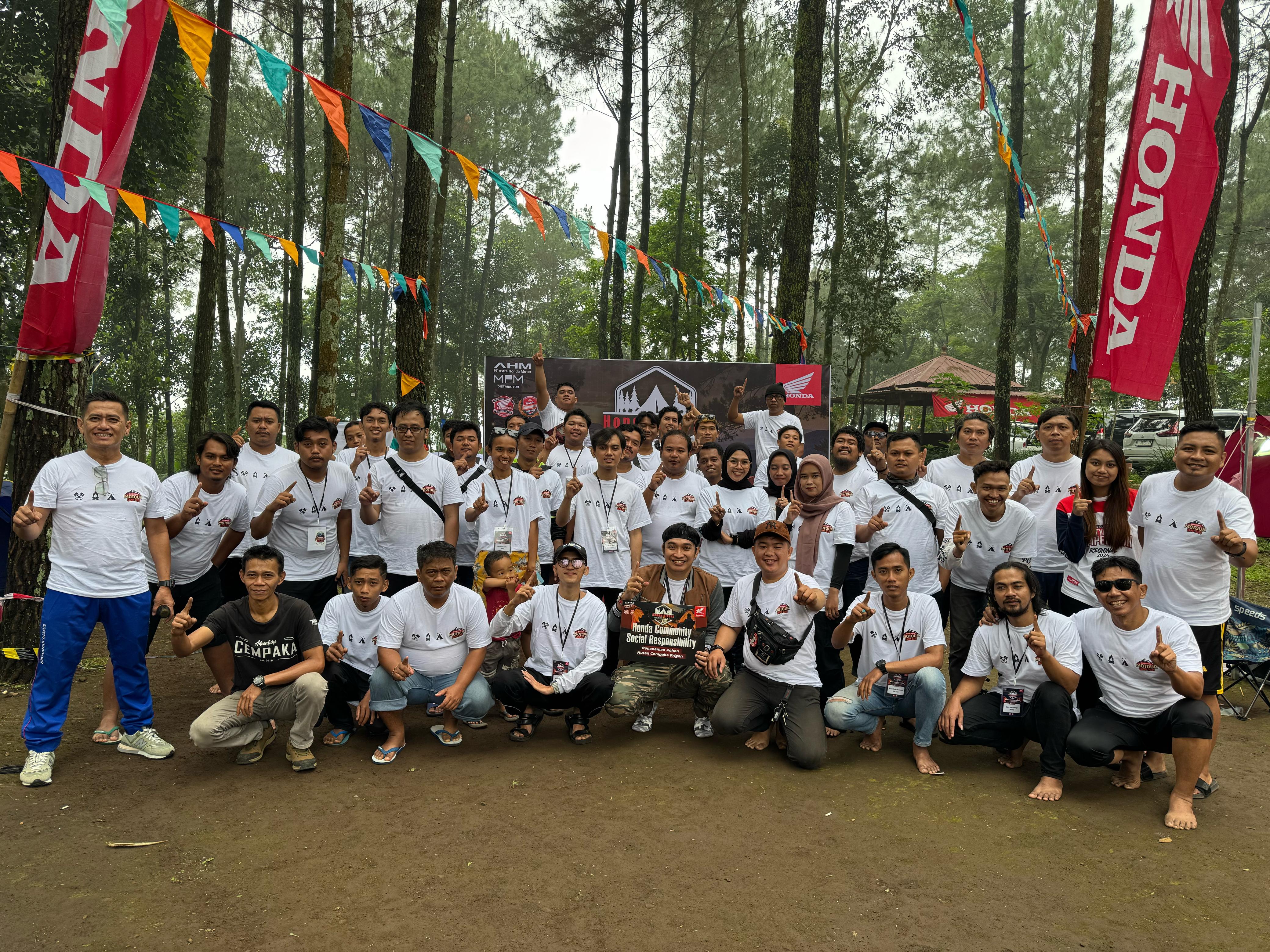 Honda Bikers Motour Camp 2025: Ajang Silaturahmi dan Kebersamaan The Bikers Honda Jawa Timur