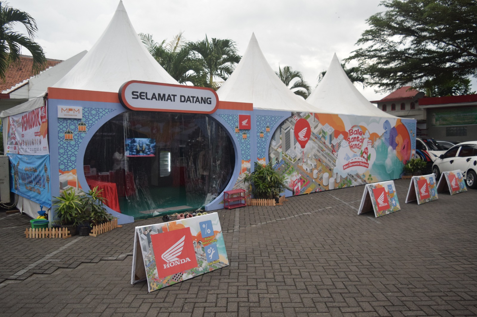 MPM Honda Jatim Hadirkan Bale Santai Honda 2025, Teman Istirahat Nyaman bagi Pemudik