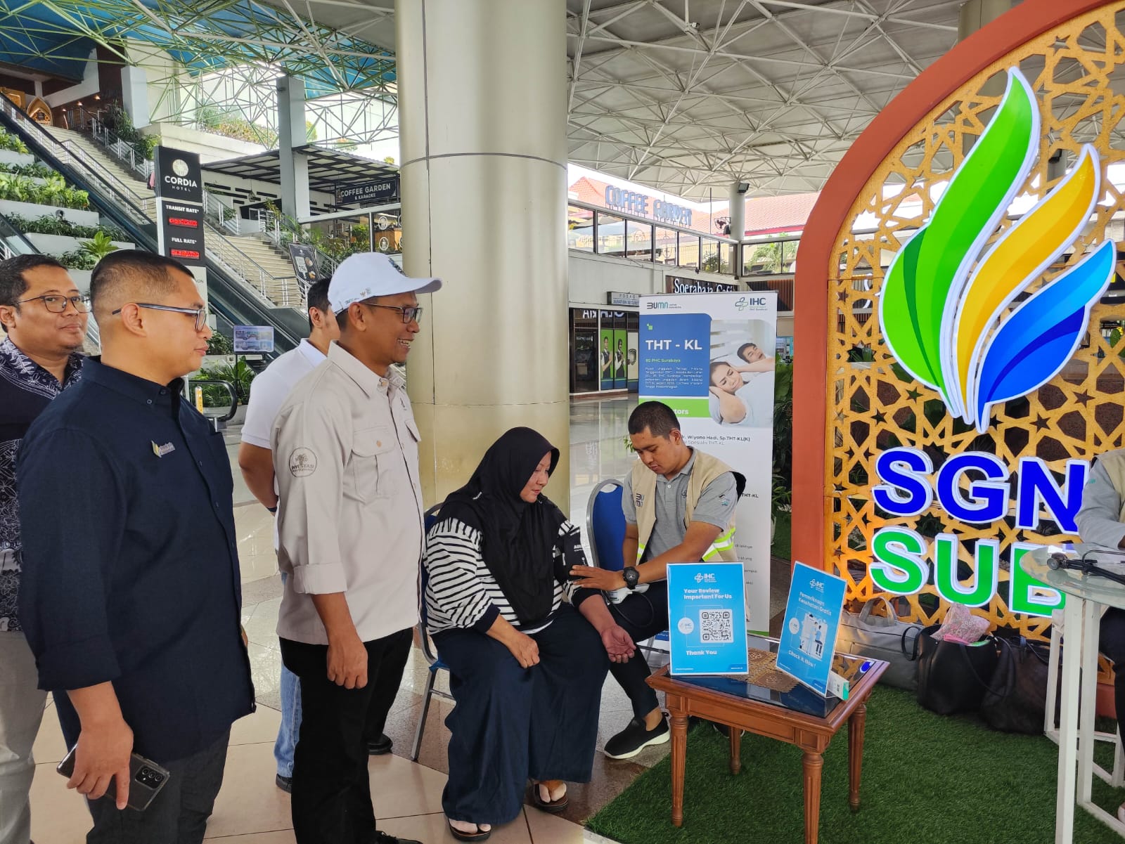 SGN Buka Posko Mudik BUMN 2025 di Bandara Juanda dan Stasiun Gubeng Surabaya