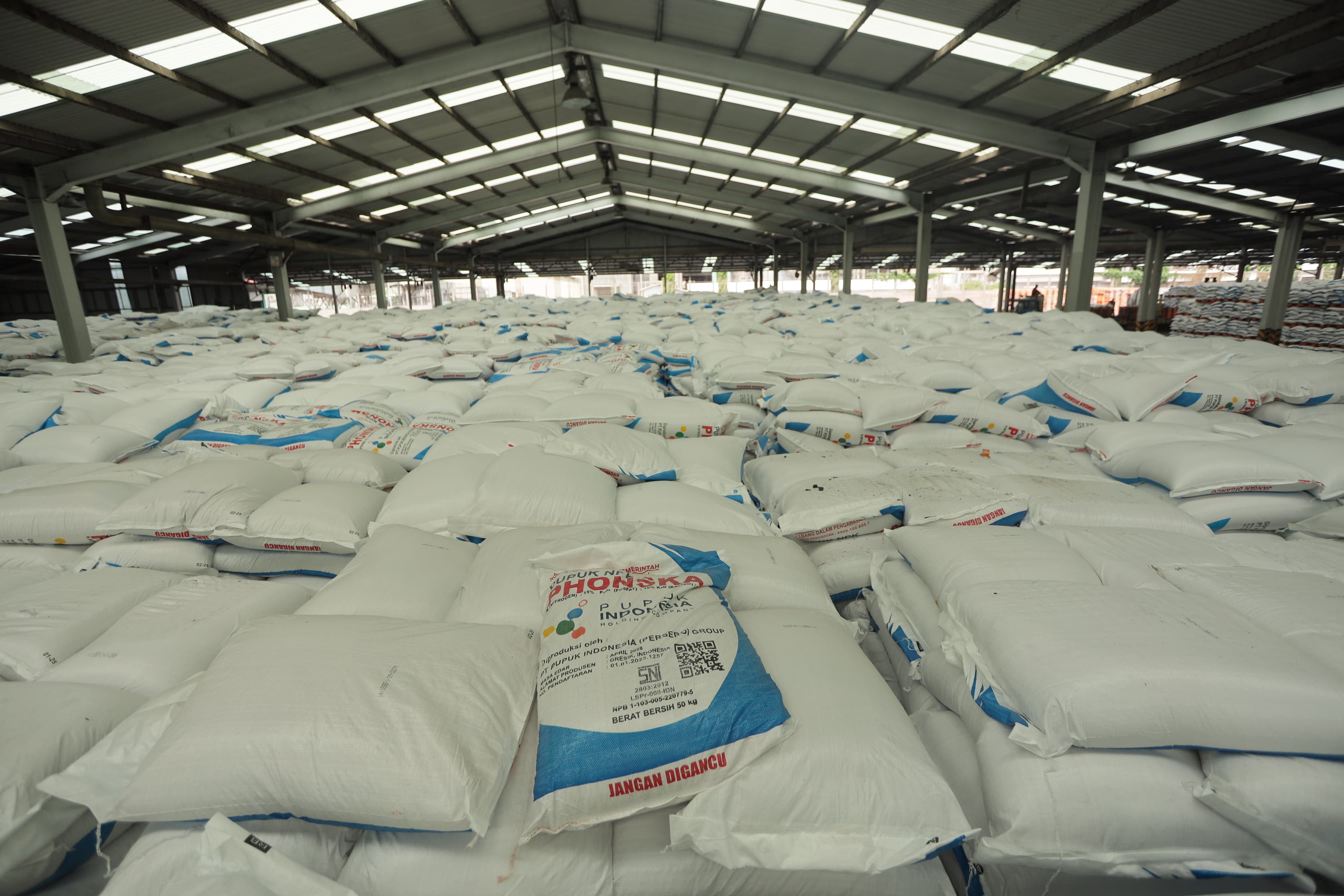 Stok Pupuk Subsidi Nasional 431.852 Ton Disiapkan Petrokimia Menyambut Musim Tanam Bulan April