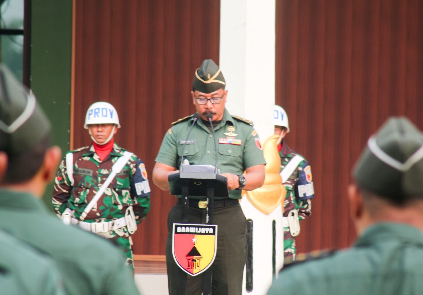 Kodim 0813 Bojonegoro Gelar Upacara Bendera Tujuh Belasan April 2025