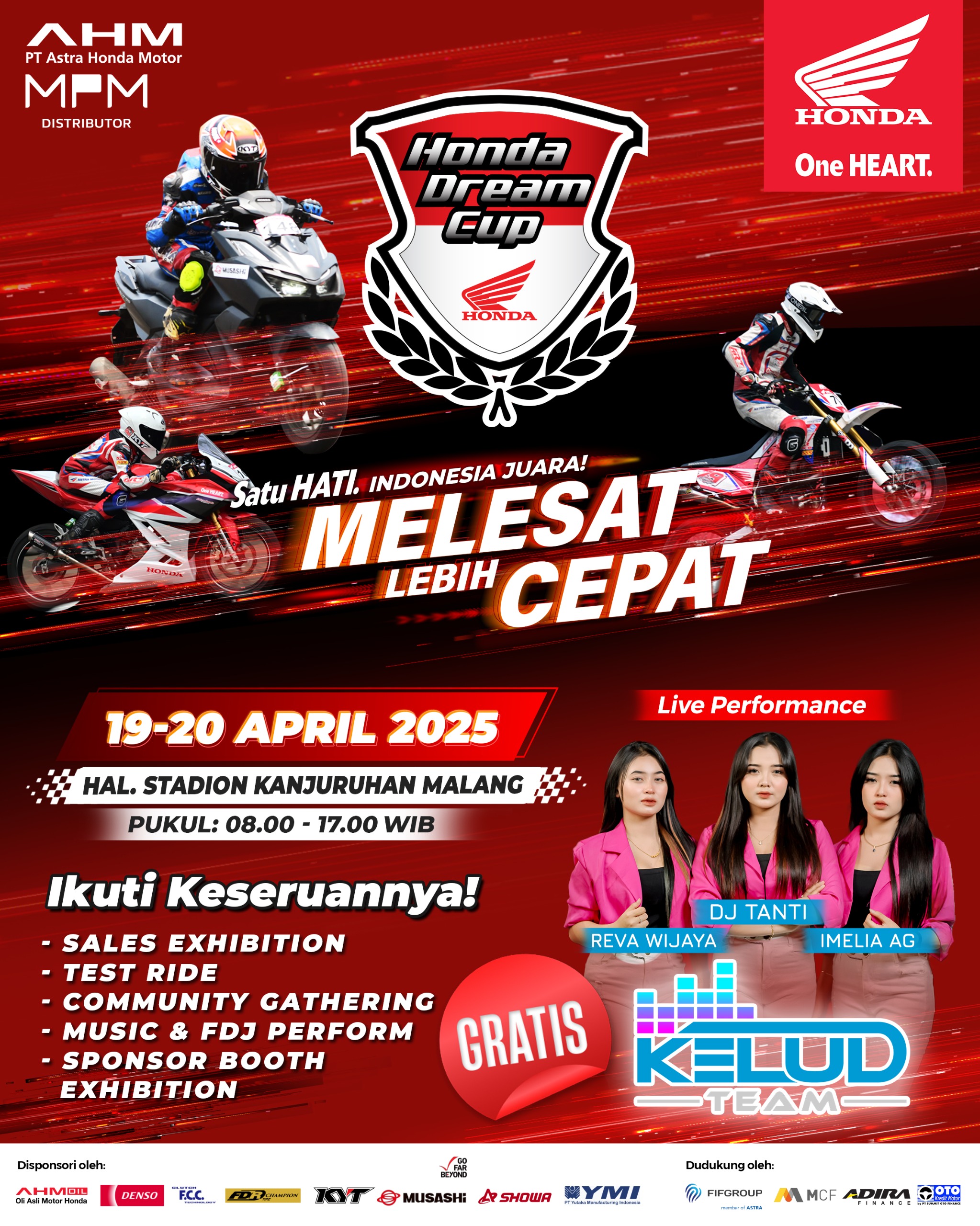 HDC 2025 Malang: Adu Balap, Inspirasi, dan Promo Menarik di Sirkuit Kanjuruhan
