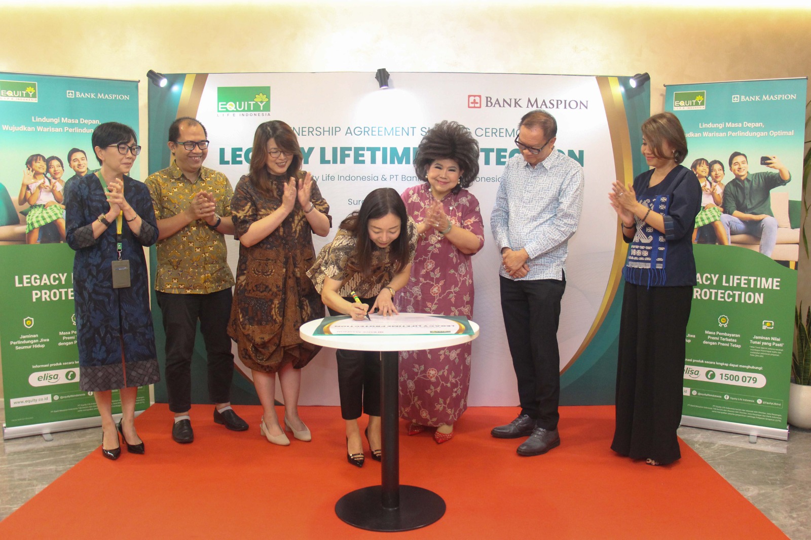 Equity Life Indonesia dan Bank Maspion Jalin Kemitraan Strategis, Hadirkan Legacy Lifetime Protection sebagai Solusi Warisan Masa Depan Keluarga