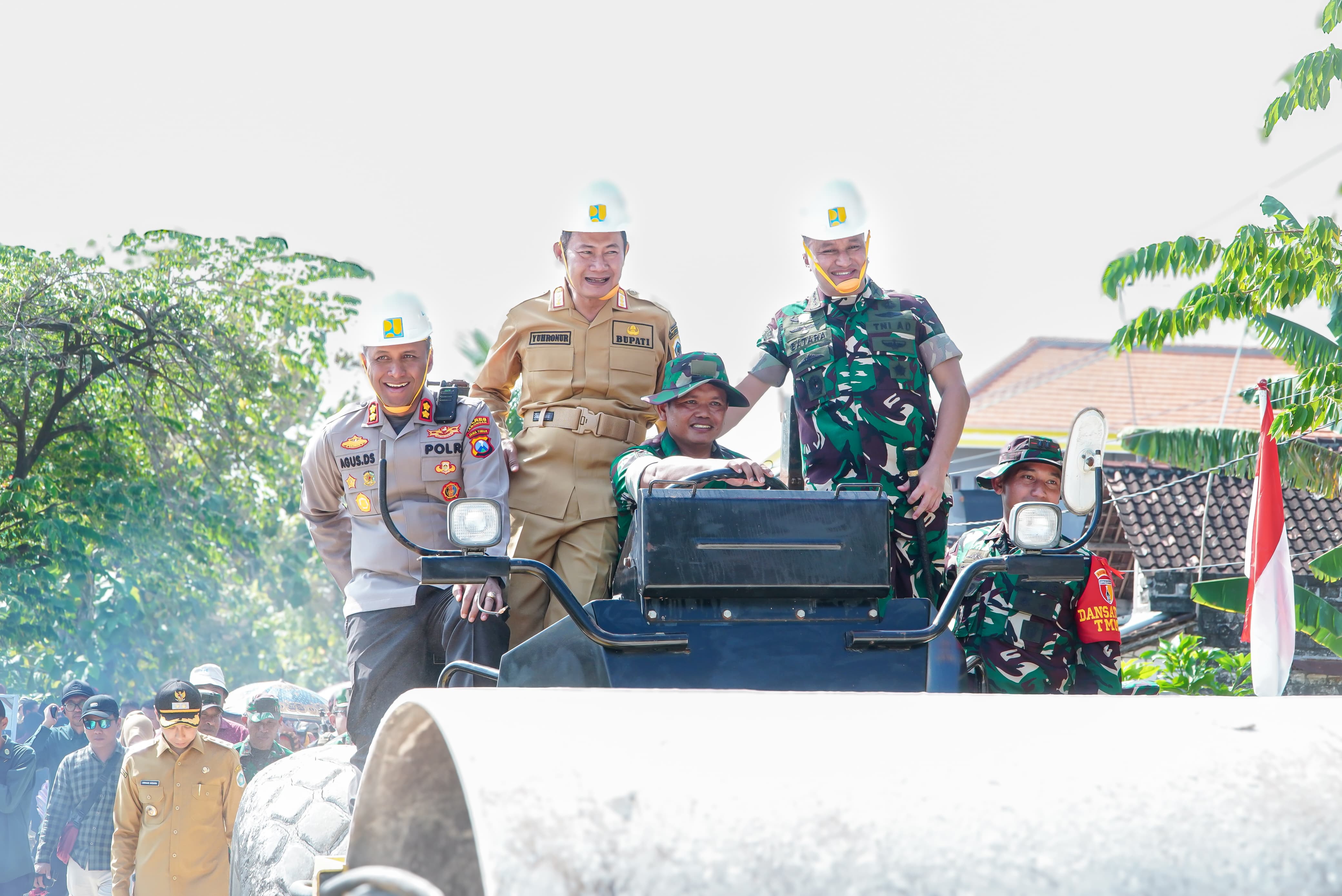 TMMD ke-124 Lamongan Resmi Dibuka di Sekaran, Fokus Pembangunan Fisik dan Non Fisik Desa