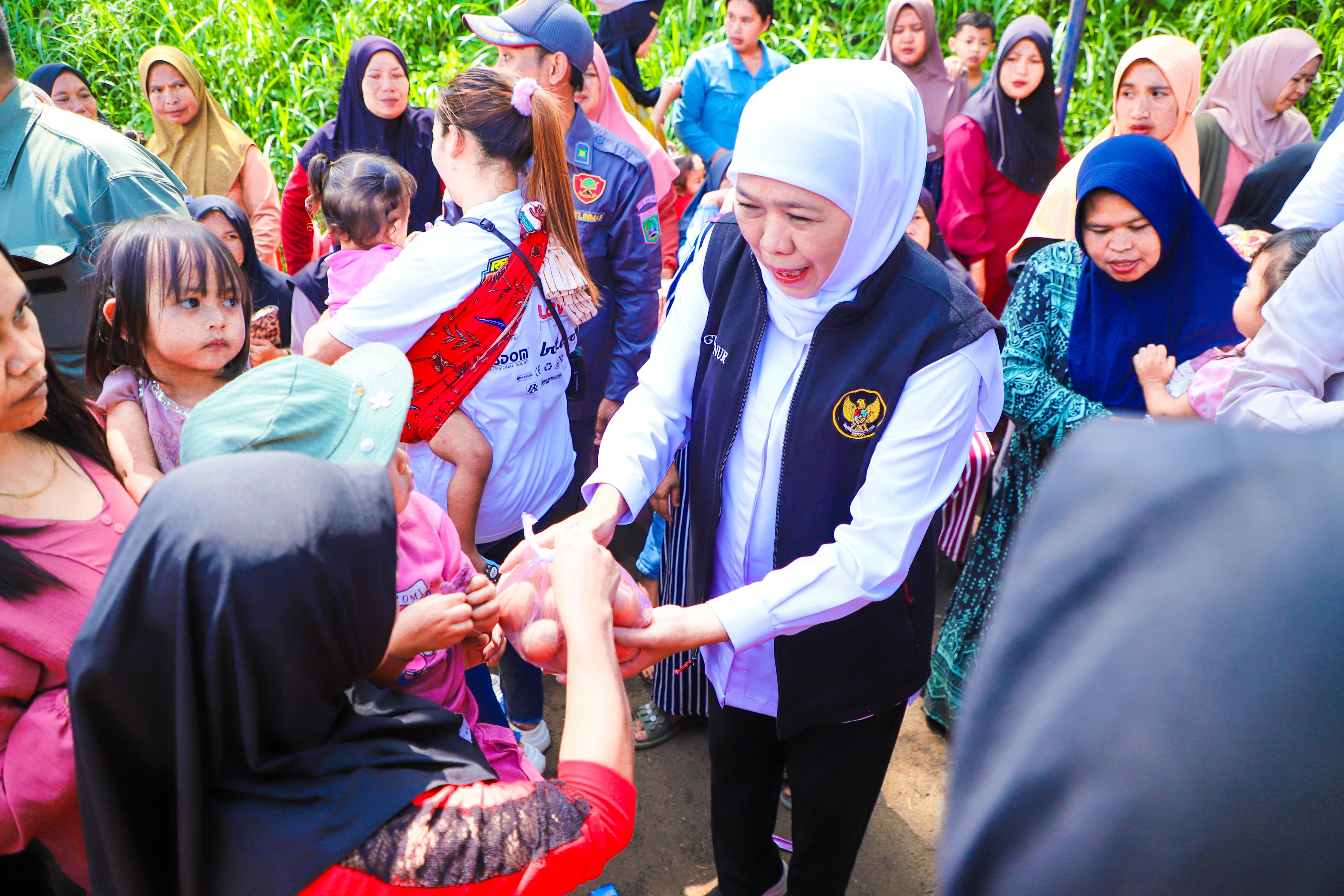 Masyarakat Singosari Malang Antusias Serbu Pasar Murah