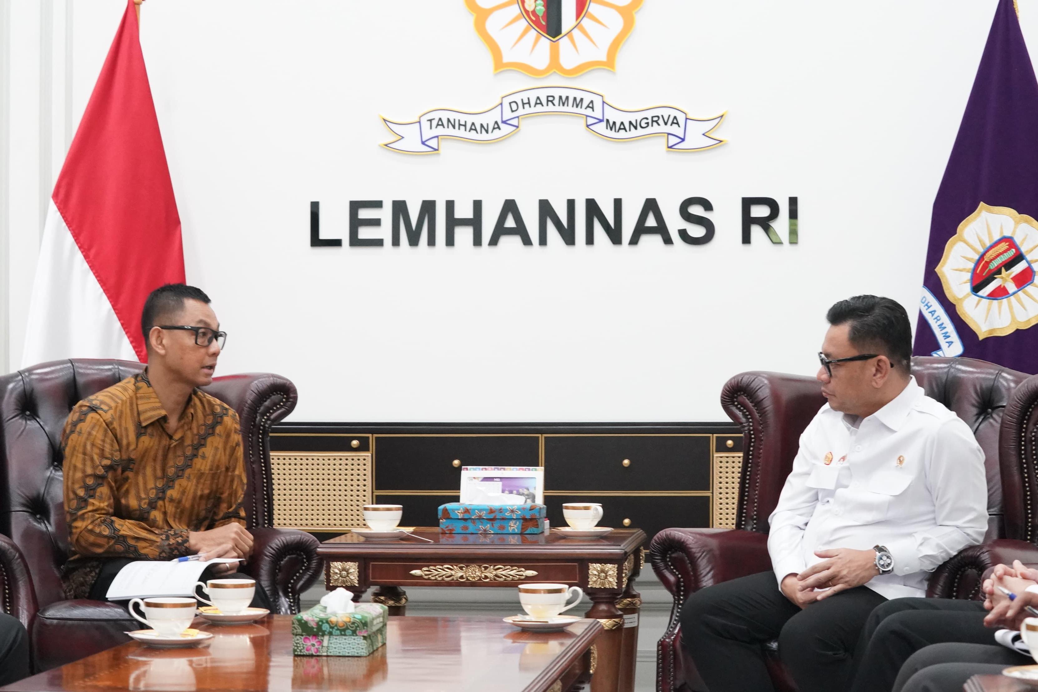 PLN dan Lemhannas RI Perkuat Sinergi Antarlembaga